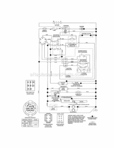 Page K Diagram and Parts List for 917288582  Craftsman Lawn Tractor