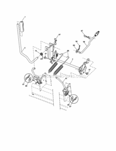Page J Diagram and Parts List for 917288600  Craftsman Lawn Tractor