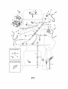 Part Location Diagram of 441927 Craftsman Guard Bracket Kit
