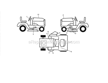 Part Location Diagram of 583426101 Craftsman Decal.Rpl.Kh