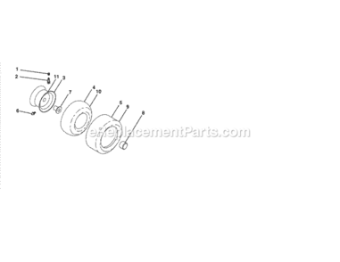 Page I Diagram and Parts List for 917288610  Craftsman Lawn Tractor