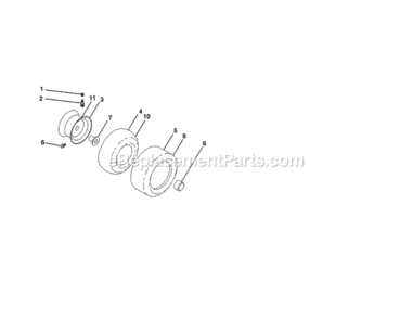 Page J Diagram and Parts List for 917288622  Craftsman Lawn Tractor