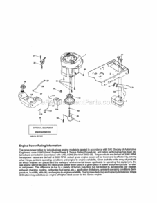 Page D Diagram and Parts List for 917288622  Craftsman Lawn Tractor