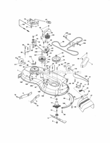 Page G Diagram and Parts List for 917288622  Craftsman Lawn Tractor