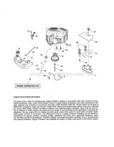 Page D Diagram and Parts List for 917288661  Craftsman Lawn Tractor