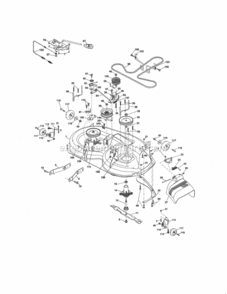 Page G Diagram and Parts List for 917288663  Craftsman Lawn Tractor