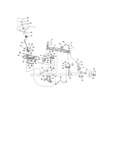 Page F Diagram and Parts List for 917288671  Craftsman Lawn Tractor