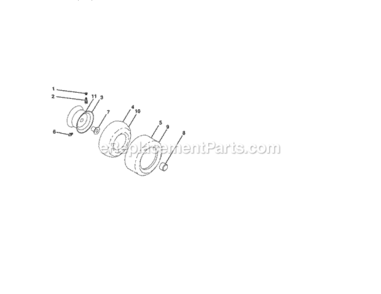 Page J Diagram and Parts List for 917288672  Craftsman Lawn Tractor
