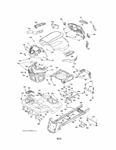 Page B Diagram and Parts List for 917288672  Craftsman Lawn Tractor