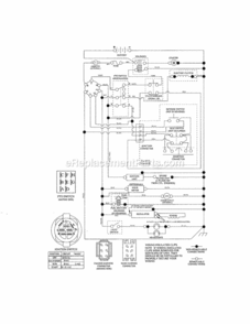 Page K Diagram and Parts List for 917288673  Craftsman Lawn Tractor