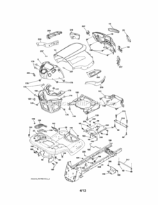 Page B Diagram and Parts List for 917288673  Craftsman Lawn Tractor