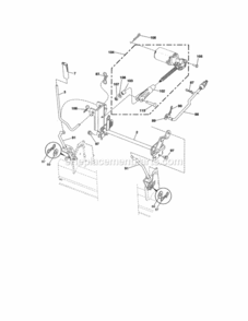 Part Location Diagram of 532419278 Husqvarna Clevis Motor