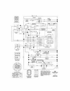 Page K Diagram and Parts List for 917288720  Craftsman Lawn Tractor