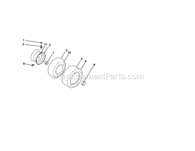 Page J Diagram and Parts List for 917288900  Craftsman Lawn Tractor
