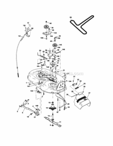 Page G Diagram and Parts List for 917289033  Craftsman Lawn Tractor