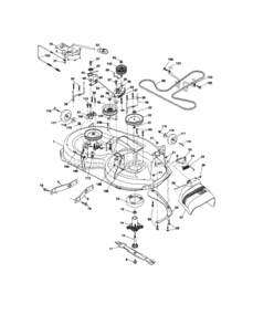 Page G Diagram and Parts List for 917289080  Craftsman Lawn Tractor