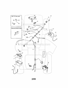 Page A Diagram and Parts List for 917289101  Craftsman Lawn Tractor