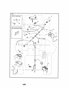 Page A Diagram and Parts List for 917289103  Craftsman Lawn Tractor