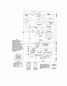 Page K Diagram and Parts List for 917289104  Craftsman Lawn Tractor