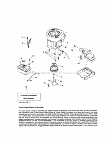 Page D Diagram and Parts List for 917289104  Craftsman Lawn Tractor