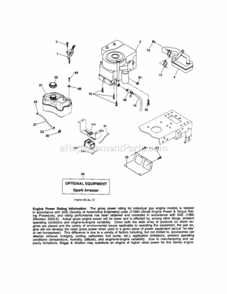 Page D Diagram and Parts List for 917289130  Craftsman Lawn Tractor