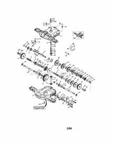 Page L Diagram and Parts List for 917289210  Craftsman Lawn Tractor