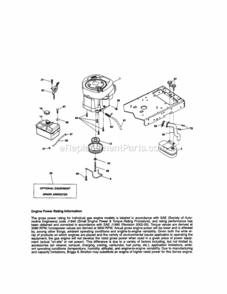 Page D Diagram and Parts List for 917289213  Craftsman Lawn Tractor