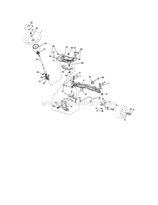 Page E Diagram and Parts List for 917289213  Craftsman Lawn Tractor