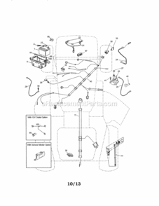 Page A Diagram and Parts List for 917289280  Craftsman Lawn Tractor