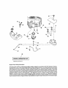 Page D Diagram and Parts List for 917289280  Craftsman Lawn Tractor