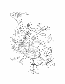 Page G Diagram and Parts List for 917289280  Craftsman Lawn Tractor