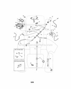 Part Location Diagram of 917428412 Husqvarna Manual.p.289281