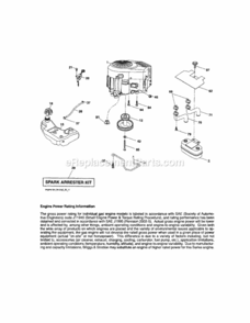 Page D Diagram and Parts List for 917289281  Craftsman Lawn Tractor
