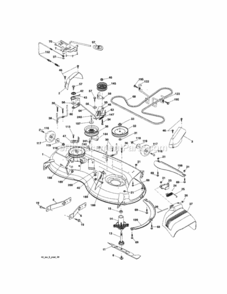Page G Diagram and Parts List for 917289281  Craftsman Lawn Tractor