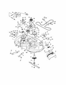 Page G Diagram and Parts List for 917289340  Craftsman Lawn Tractor