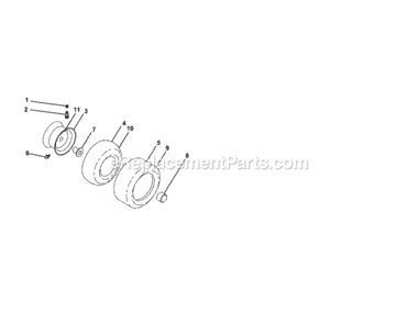 Page I Diagram and Parts List for 917289340  Craftsman Lawn Tractor