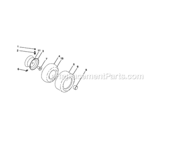 Page G Diagram and Parts List for 917289341  Craftsman Lawn Tractor