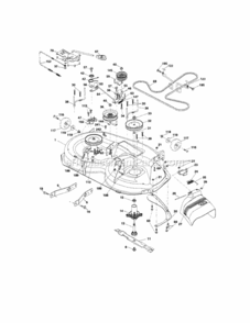 Page I Diagram and Parts List for 917289342  Craftsman Lawn Tractor