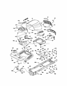 Page B Diagram and Parts List for 917289344  Craftsman Lawn Tractor