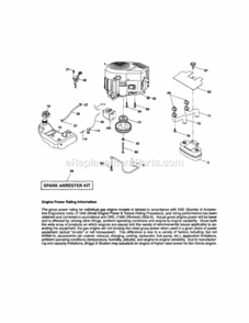 Page D Diagram and Parts List for 917289360  Craftsman Lawn Tractor