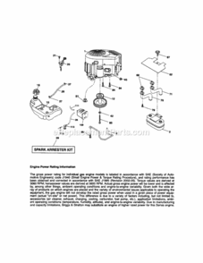 Page D Diagram and Parts List for 917289361  Craftsman Lawn Tractor