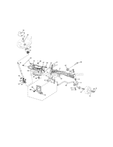 Page F Diagram and Parts List for 917289450  Craftsman Lawn Tractor
