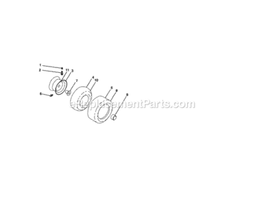 Page I Diagram and Parts List for 917289451  Craftsman Lawn Tractor
