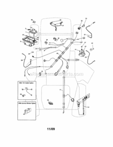 Page A Diagram and Parts List for 917289480  Craftsman Lawn Tractor