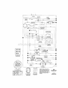Page K Diagram and Parts List for 917289730  Craftsman Lawn Tractor