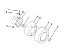 Part Location Diagram of 106228X613 Craftsman Rim Assembly