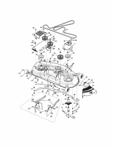 Page G Diagram and Parts List for 917289902  Craftsman Lawn Tractor