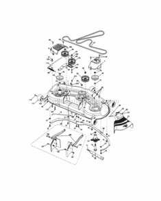Page G Diagram and Parts List for 917289903  Craftsman Lawn Tractor