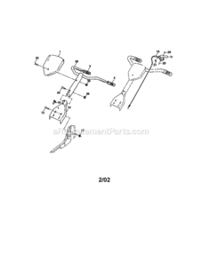 Part Location Diagram of 5121A Briggs and Stratton MAINTENANCE KIT
