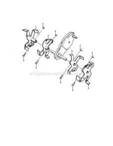 Page D Diagram and Parts List for 917292490  Craftsman Tiller